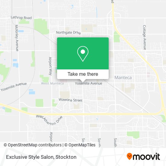 Mapa de Exclusive Style Salon