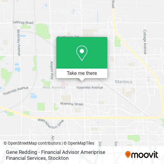 Gene Redding - Financial Advisor Ameriprise Financial Services map