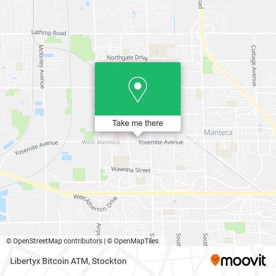 Libertyx Bitcoin ATM map