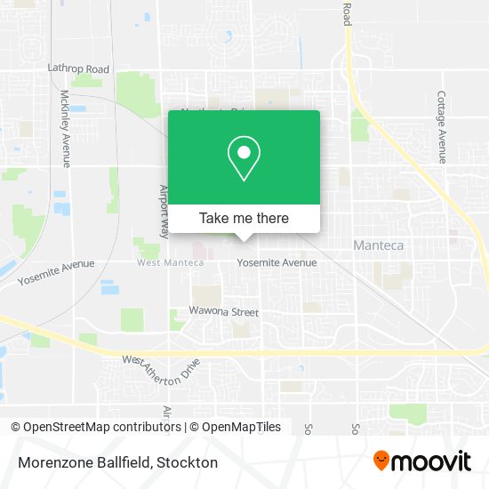 Morenzone Ballfield map