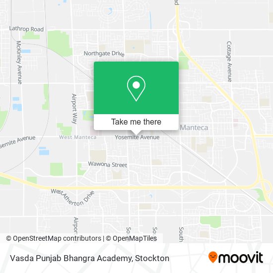 Vasda Punjab Bhangra Academy map