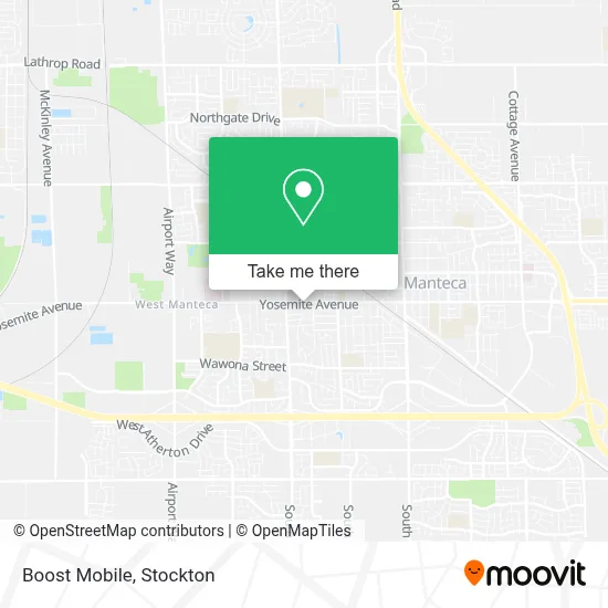Boost Mobile map