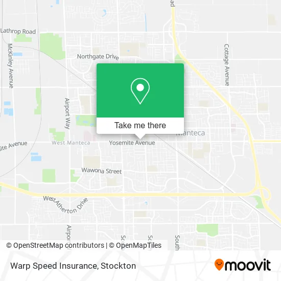 Warp Speed Insurance map