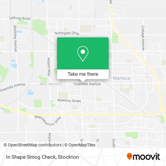 In Shape Smog Check map
