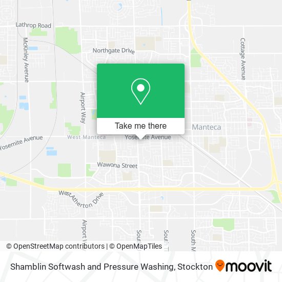 Shamblin Softwash and Pressure Washing map
