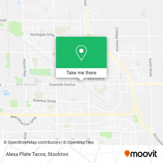 Alexa Plate Tacos map