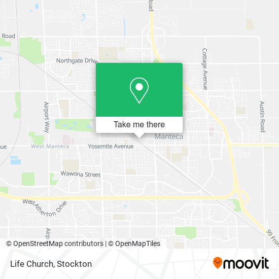 Mapa de Life Church