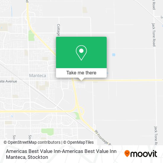Americas Best Value Inn-Americas Best Value Inn Manteca map