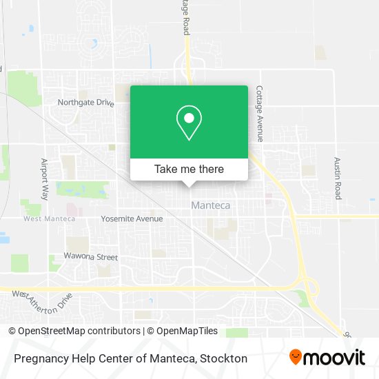 Mapa de Pregnancy Help Center of Manteca