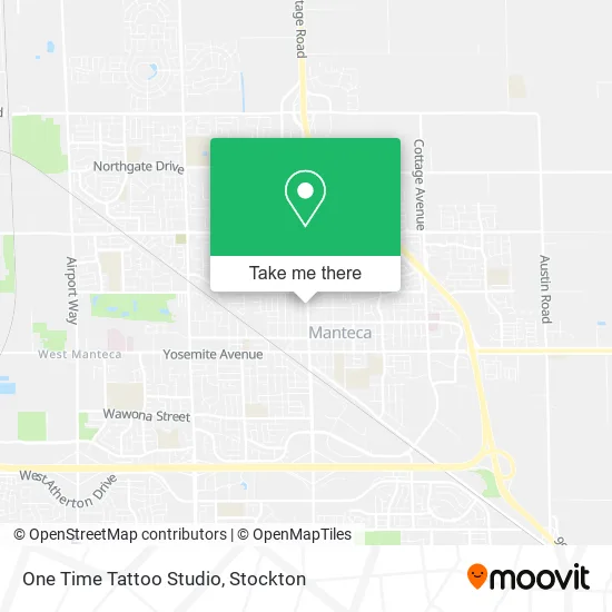 One Time Tattoo Studio map