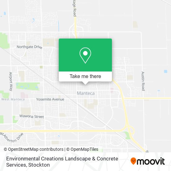 Mapa de Environmental Creations Landscape & Concrete Services