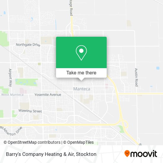 Barry's Company Heating & Air map