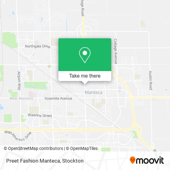 Preet Fashion Manteca map