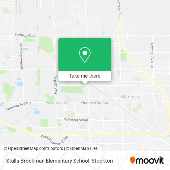 Stalla Brockman Elementary School map