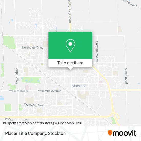 Placer Title Company map