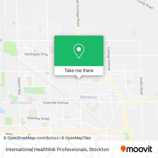 International Healthlink Professionals map