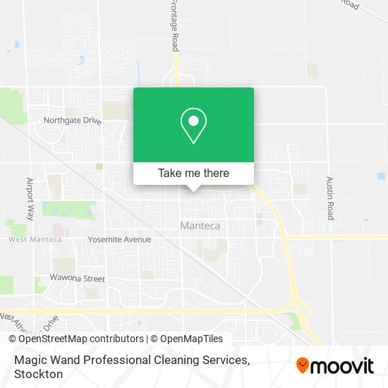 Mapa de Magic Wand Professional Cleaning Services