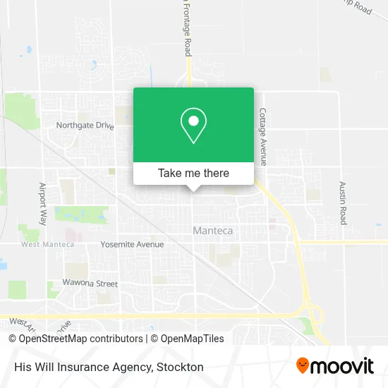His Will Insurance Agency map