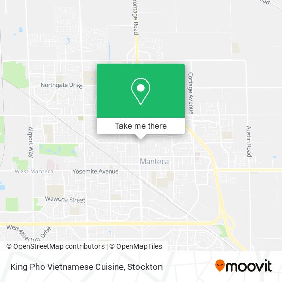 Mapa de King Pho Vietnamese Cuisine