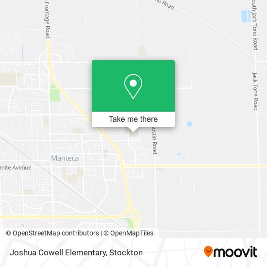 Joshua Cowell Elementary map