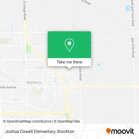 Joshua Cowell Elementary map
