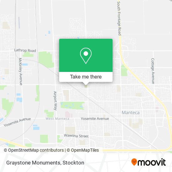 Graystone Monuments map