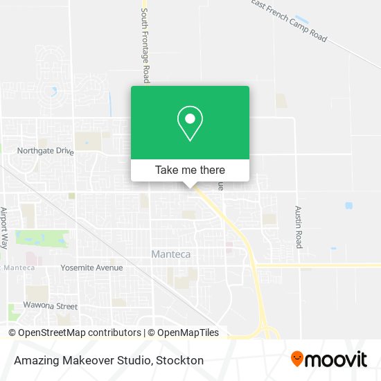 Mapa de Amazing Makeover Studio