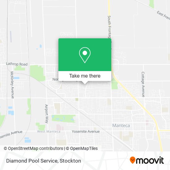 Mapa de Diamond Pool Service