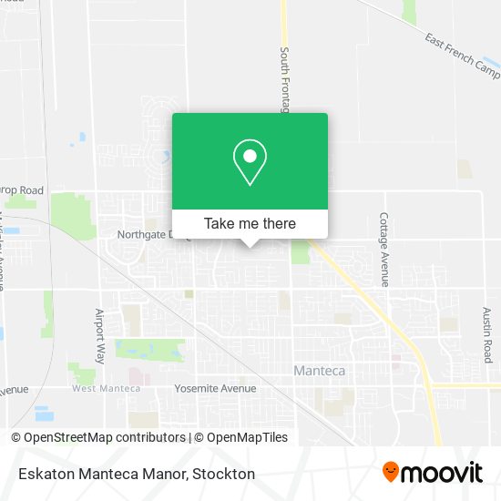 Mapa de Eskaton Manteca Manor