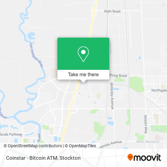 Coinstar - Bitcoin ATM map