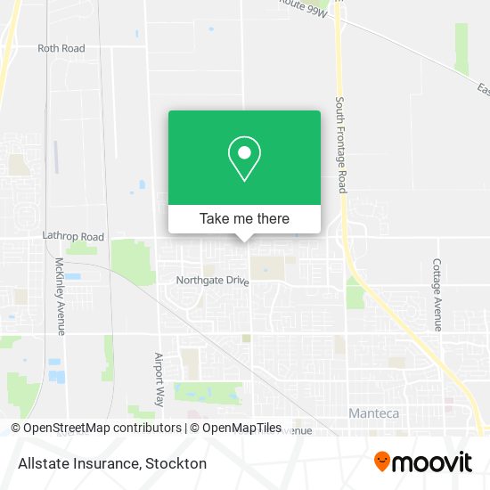 Allstate Insurance map