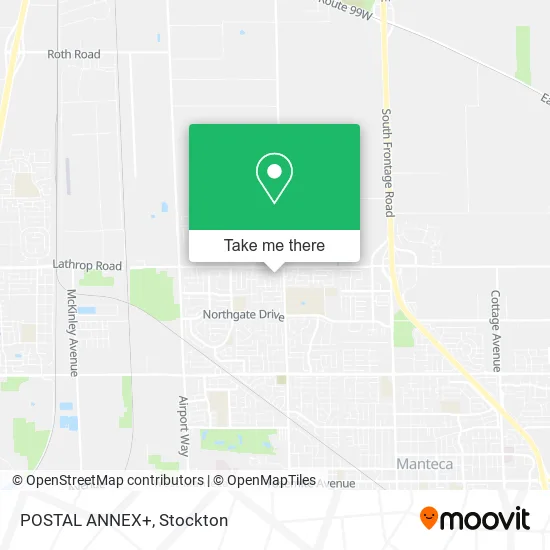 Mapa de POSTAL ANNEX+