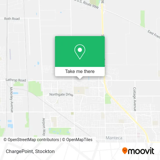ChargePoint map