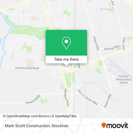 Mark Scott Construction map