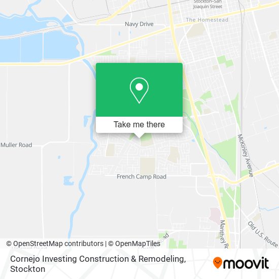 Cornejo Investing Construction & Remodeling map