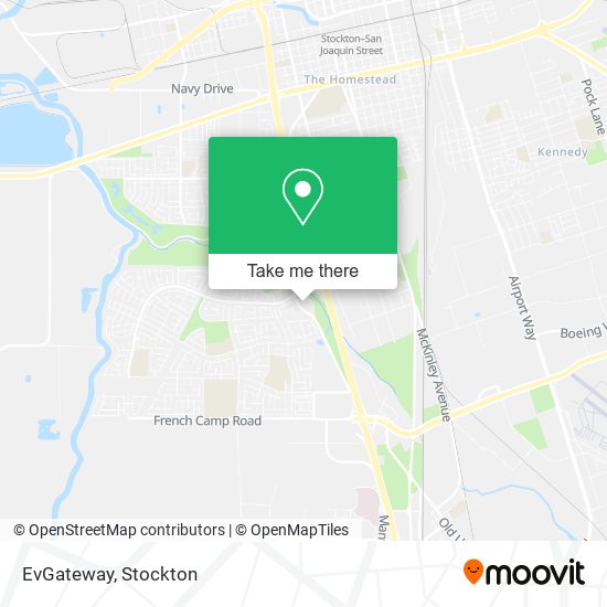 EvGateway map