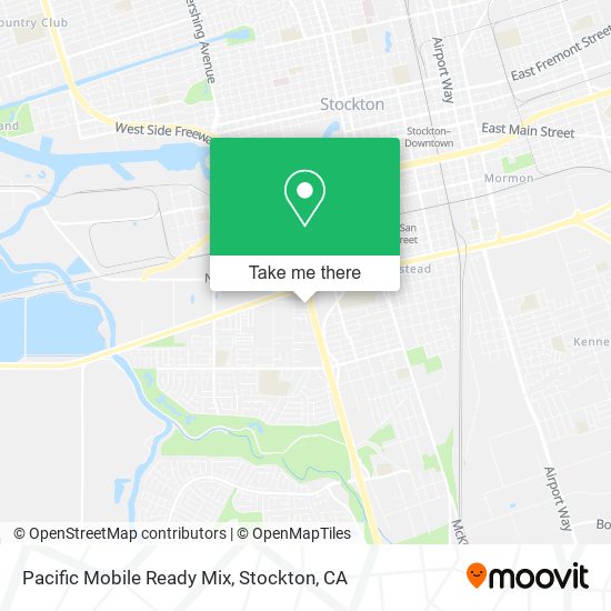 Mapa de Pacific Mobile Ready Mix