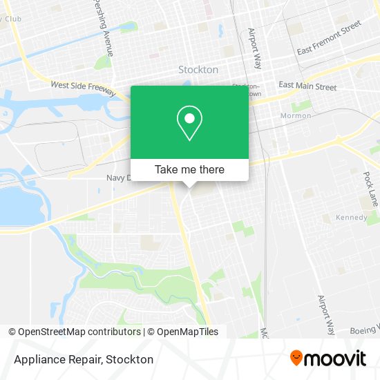 Mapa de Appliance Repair