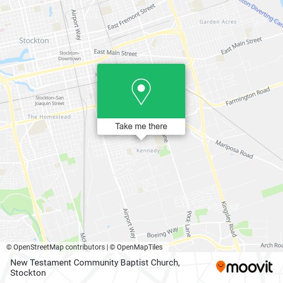 Mapa de New Testament Community Baptist Church