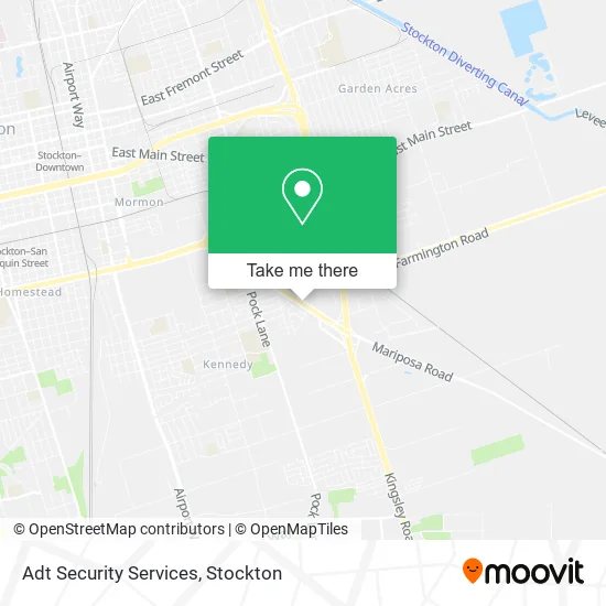 Adt Security Services map