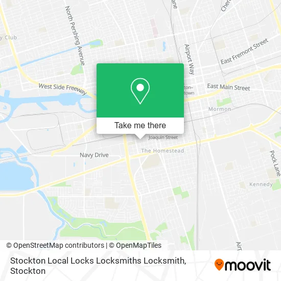 Stockton Local Locks Locksmiths Locksmith map