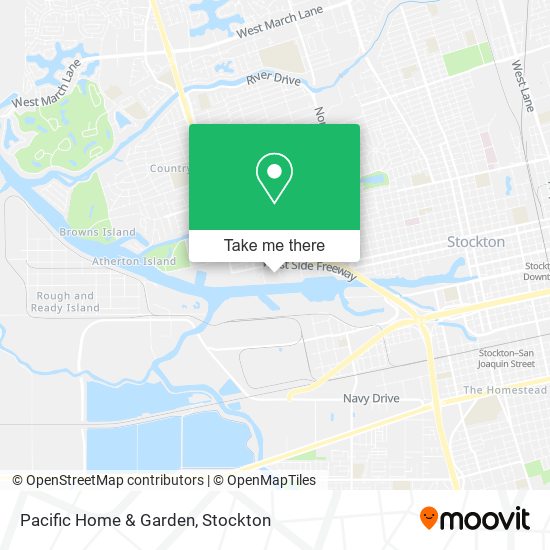 Pacific Home & Garden map
