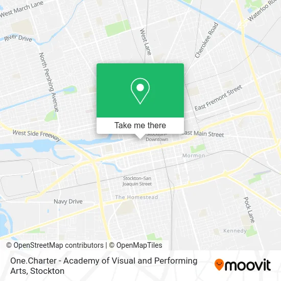 One.Charter - Academy of Visual and Performing Arts map