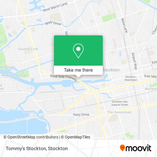 Mapa de Tommy's Stockton