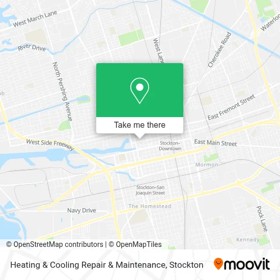 Heating & Cooling Repair & Maintenance map