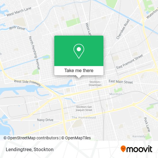 Mapa de Lendingtree