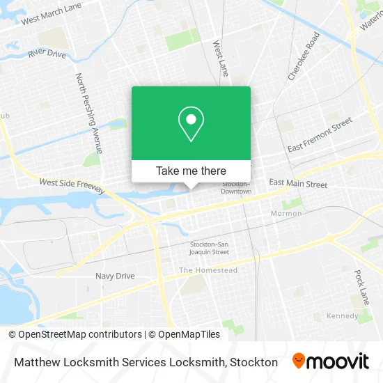Matthew Locksmith Services Locksmith map