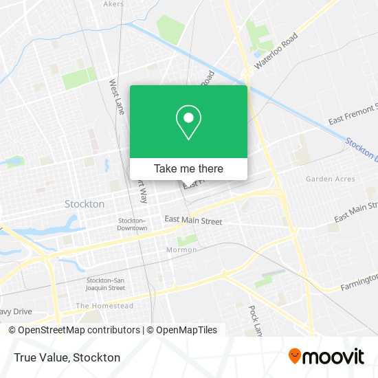 Mapa de True Value