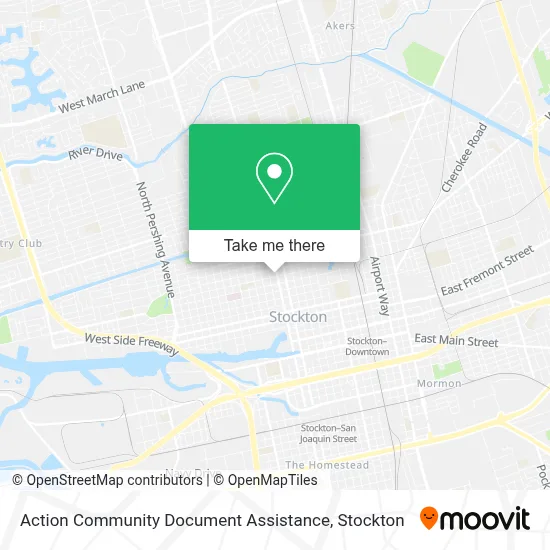 Action Community Document Assistance map