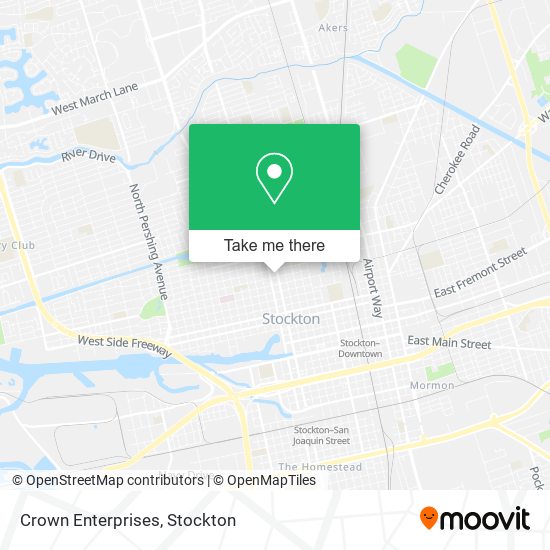 Mapa de Crown Enterprises
